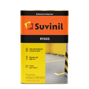 Concreto Piso 18l Fosco Suvinil 9109