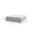 Ver imagem 2 de Colchão Solteiro Nazar Molas Ensacadas com Pillow Top - Extra Conforto (Espuma da Nasa) Viscoeslásti