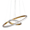 Ver imagem 3 de Lustre Pendente Taschibra Design Montreal 25w Led 40cm Luz Quente 3000k Bivolt Ouro