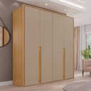 Ver mais imagens de Guarda Roupa Casal 4 Portas 181 cm Lizz Hannover Fendi Dcasa