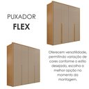 Ver imagem 7 de Guarda Roupa Casal 4 Portas 181 cm Lizz Hannover Fendi Dcasa