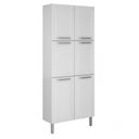 Ver imagem 2 de Paneleiro em Aço 6 Portas 80cm Dobradiças Slow Motion Tarsila Itatiaia 