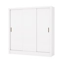 Ver imagem 2 de Guarda Roupa 3 Portas 3 Gavetas Sapphire -grand Line