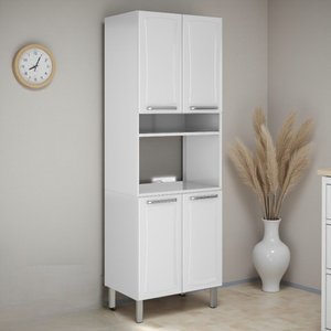 Paneleiro em Aço 4 Portas 70cm Espaço para Forno Tarsila Itatiaia 