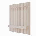 Ver imagem 2 de Painel para TV até 65 Polegadas Ripado 100% MDF 220CMX185CM Maragogi Marrom Cinamomo