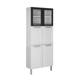 Paneleiro Duplo em Aço com Vidro 6 Portas Ipldv-70 Tarsila Itatiaia - 6