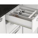 Ver imagem 7 de Balcão Cozinha em Aço 3 Portas 2 Gavetas 120cm com Tampo Dobradiças Slow Motion Tarsila Itatiaia Branco/Neve