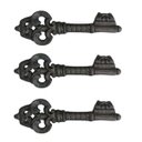 Ver imagem 1 de Kit 3 Chaves Decorativas Rústica Enfeite em Ferro Nº 02 26cm