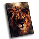 Ver imagem 1 de Quadro Lion Stronger -- BR ARTES Médio 84x54