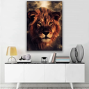 Ver imagem 2 de Quadro Lion Stronger -- BR ARTES Médio 84x54