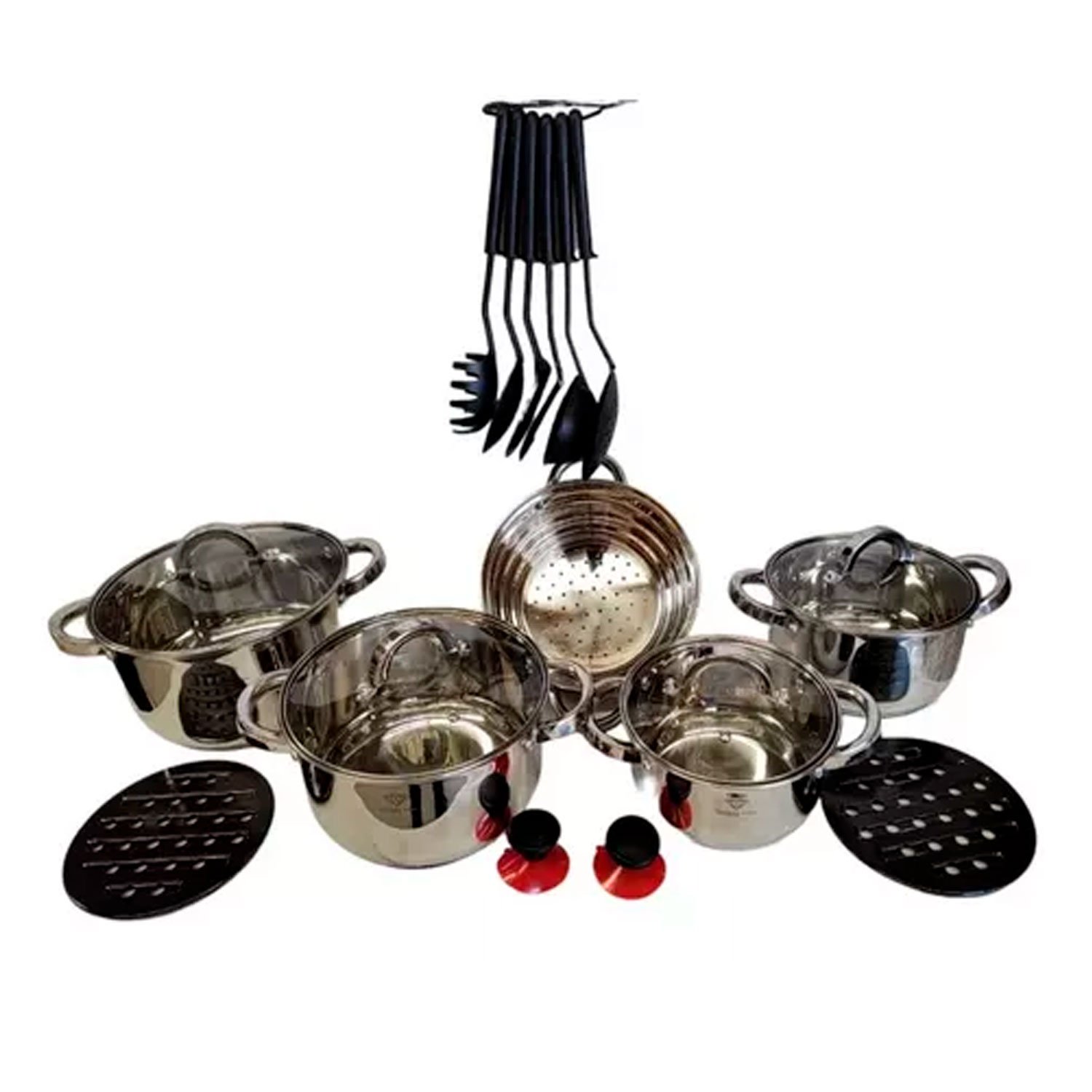 Jogo de Panelas Cookware Set - 19 Peças Prime Home Decor 37657 - 1