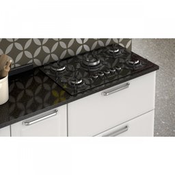Balcão em Aço para Cooktop 5 Bocas 1 Porta 1 Gaveta Igh1g1-80 Tarsila Itatiaia - 1
