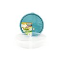 Ver imagem 3 de Kit 4 Potes Conservador De Alimentos Com Tampa 4 Divisórias Premier Plástico Livre de BPA Nitron Cor