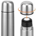 Ver imagem 3 de Garrafa Térmica Inox 500 Ml Leve e Compacta para Todas As Ocasiões