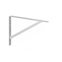 Ver imagem 1 de MFL 40 MÃO FRANCESA LEVE 40CM. Suporte em L (Mão Francesa) em aço carbono com 235x385mm. - Branco