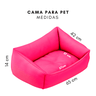 Kit Pet Com Cama Cachorro Gato M 57X37 Recarregando Energias - 4