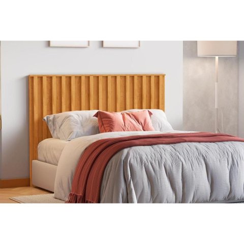 Painel Cama Box Madeirado Cabeceira Vitoria Casal/Queen Peroba - Europa
