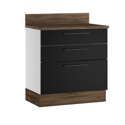 Balcão em Aço com Tampo 3 Gavetas Exclusive Itatiaia - 3