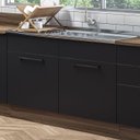 Ver imagem 1 de Balcão em Aço de Cozinha com Pia Inox 2 Portas e Rodapé Exclusive Itatiaia