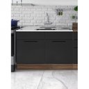 Ver imagem 6 de Balcão em Aço de Cozinha com Pia Inox 2 Portas e Rodapé Exclusive Itatiaia