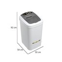 Ver imagem 4 de Tanquinho de Lavar Roupa 20,5kg Newmaq Semiautomática com 9 Programas de Lavagem Branco 220v