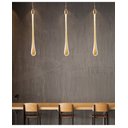 Ver imagem 3 de Pendente Gota Cristal Dourado LED 7W 3200K Bivolt Original Equipe LED