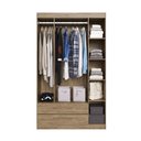 Ver imagem 3 de Guarda Roupa 4 Portas e 2 Gavetas Rp4021 Exclusive Decibal