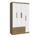 Ver imagem 2 de Guarda Roupa 4 Portas e 2 Gavetas Rp4021 Exclusive Decibal