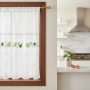 Ver mais imagens de Cortina Pia Bando Vitro Formosa Renda Cozinha 1,60x0,80x0,20:Costela Adão