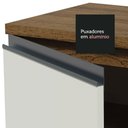 Ver imagem 6 de Balcão de Cozinha Madesa Glamy 70Cm 2 Portas Rustico Branco