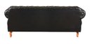 Ver imagem 2 de Sofá 3 Lugares Chesterfield Capitonê Duquesa - Couríssimo Preto