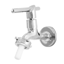 Ver imagem 2 de Torneira Para Jardim Tanque Alavanca Metal Cromada 1130 C69:Prateado