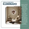 Espelho Redondo 60cm com 2 Leds Touch Reduna - 4