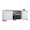 Ver imagem 1 de Rack para TV até 50" 160cm Benevello 2 Portas Branco/Siena 2031