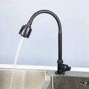 Ver imagem 7 de Torneira de Bancada Cozinha Gourmet Lux Flexível Preta 1/4 de Volta