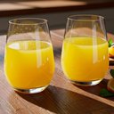 Ver imagem 2 de Jogo de Copos de Cristal Transparente Versat 500ml 2 Peças - Seu Lar