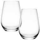 Ver imagem 1 de Jogo de Copos de Cristal Transparente Versat 500ml 2 Peças - Seu Lar