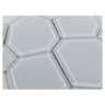 Mosaico de Vidro Croco White 32x32cm - 1713002001 - 2
