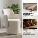 Ver imagem 5 de Poltrona Orgânica Moderna Confortável Estofada Recepção
