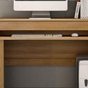 Ver imagem 2 de Escrivaninha Ambiente Office Cinamomo Off White - Valdemóveis