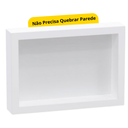 Ver imagem 1 de Nicho de Parede Sobrepor Branco Banheiro Lavanderia 28x40:Branco