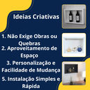 Ver imagem 5 de Nicho de Parede Sobrepor Branco Banheiro Lavanderia 28x40:Branco
