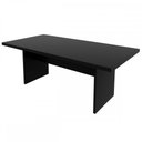 Ver imagem 5 de Mesa de Reunião para Escritório 6 Lugares 200x100cm ME4119 Preto - Tecno Mobili