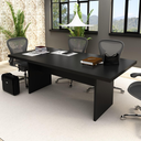 Ver imagem 7 de Mesa de Reunião para Escritório 6 Lugares 200x100cm ME4119 Preto - Tecno Mobili