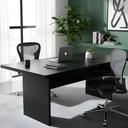 Ver imagem 3 de Mesa de Reunião para Escritório 6 Lugares 200x100cm ME4119 Preto - Tecno Mobili