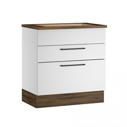 Balcão em Aço de Cozinha 80cm com Tampo MDP para Cooktop 4 Bocas Exclusive Itatiaia - 2 Balcão em Aço de Cozinha 80cm com Tampo MDP para Cooktop 4 Bocas Exclusive Itatiaia - 2