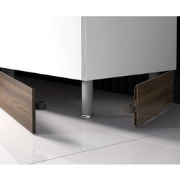 Balcão em Aço de Cozinha 80cm com Tampo MDP para Cooktop 4 Bocas Exclusive Itatiaia - 4 Balcão em Aço de Cozinha 80cm com Tampo MDP para Cooktop 4 Bocas Exclusive Itatiaia - 4