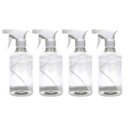 Ver imagem 1 de 4 Frascos Borrifador Pulverizador 500ml Spray