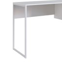 Ver imagem 7 de Escrivaninha Mesa de Computador Industrial 2 Gavetas Branco