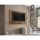 Ver imagem 3 de Painel Safira 1.35 com Prateleira P- Tvs Ate 50'' Off White
